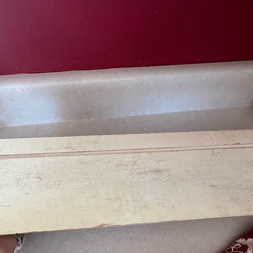 Rustic Cream Wall shelf - Picture 2 of 2